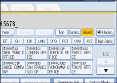 İşlem paneli ekran çizimi