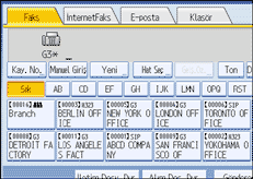 İşlem paneli ekran çizimi