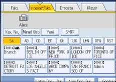 İşlem paneli ekran çizimi