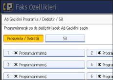 İşlem paneli ekran çizimi