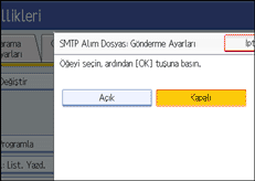 ��lem paneli ekran &ccedil;izimi