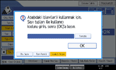 İşlem paneli ekran resmi