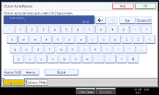 İşlem paneli ekran resmi