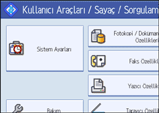 İşlem paneli ekran resmi