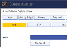 İşlem paneli ekran çizimi