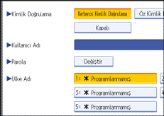 İşlem paneli ekran çizimi