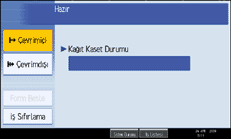 İşlem paneli ekranı gösterimi