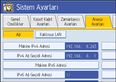 İşlem paneli ekran resmi