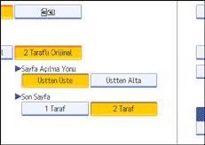 İşlem paneli ekran resmi