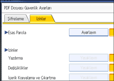 İşlem paneli ekran resmi