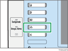 Yazıcı tuşlarının açıklaması