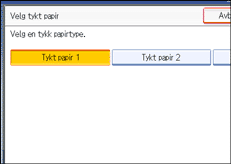 Illustrasjon av skjermpanelet
