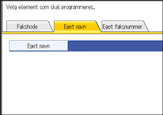 Illustrasjon over kontrollpanelet