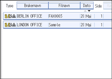 Illustrasjon over kontrollpanelet