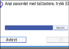 Illustrasjon over kontrollpanelet
