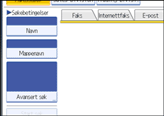Illustrasjon over kontrollpanelet