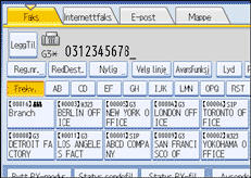 Illustrasjon over kontrollpanelet