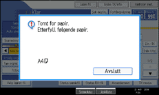 Illustrasjon over kontrollpanelet