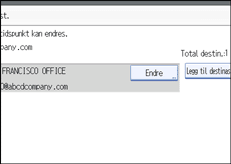 Illustrasjon over kontrollpanelet