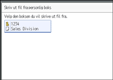 Illustrasjon over kontrollpanelet