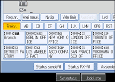 Illustrasjon over kontrollpanelet