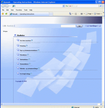 Illustrasjon av nettleseren