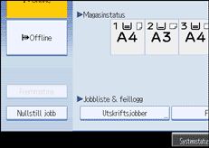 Illustrasjon av skjermpanel