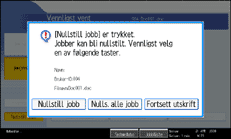 Illustrasjon av skjermpanelet