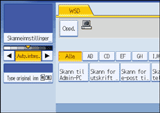 Illustrasjon betjeningspanel