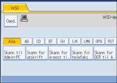 Illustrasjon betjeningspanel