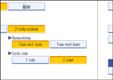 Illustrasjon betjeningspanel