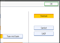 Illustrasjon betjeningspanel