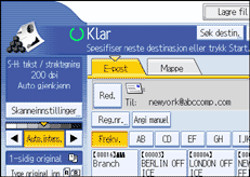 Illustrasjon betjeningspanel