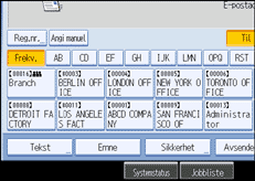 Illustrasjon betjeningspanel