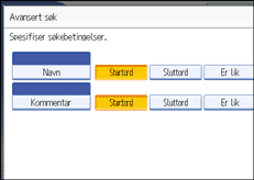 Illustrasjon betjeningspanel