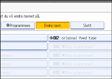 Illustrasjon betjeningspanel