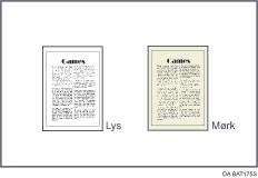 Illustration af justering af billedegenskaber