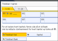 Illustration af betjeningspanelets sk&aelig;rm