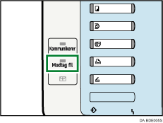 Illustration af Modtag fil-indikatoren