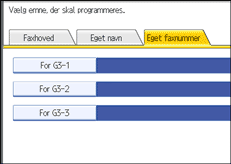 Illustration af sk&aelig;rmen p&aring; betjeningspanelet