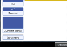 Illustration af betjeningspanelet