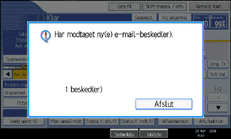 Illustration af sk&aelig;rmen p&aring; betjeningspanelet