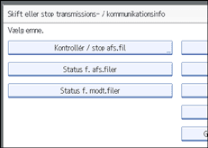 Illustration af kontrolpanelet
