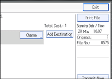 Illustration af kontrolpanelet