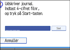 Illustration af betjeningspanelet