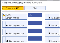 Illustration af sk&aelig;rmen p&aring; betjeningspanelet