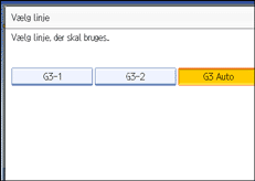 Illustration af betjeningspanelet