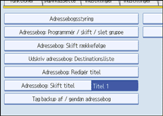 Illustration af sk&aelig;rm p&aring; betjeningspanel