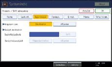Illustration af sk&aelig;rm p&aring; betjeningspanel