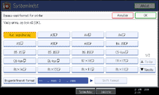 Illustration af sk&aelig;rm p&aring; betjeningspanelet